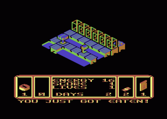 S.O.S. Screenshot 10 (Commodore 64/128)