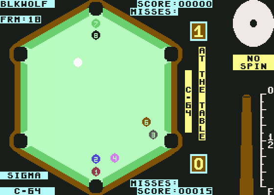 Angle Ball Screenshot 5 (Commodore 64/128)