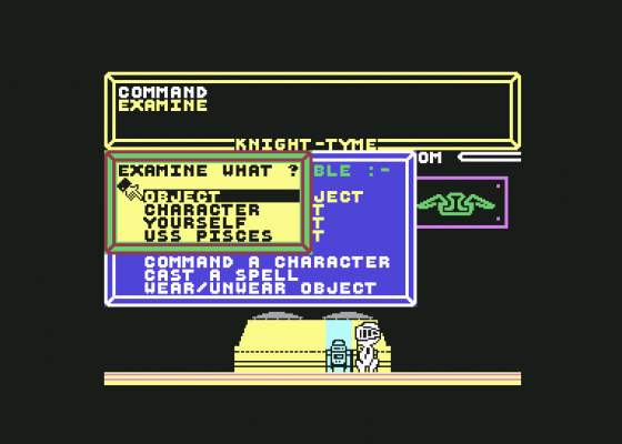 Knight Tyme Screenshot 5 (Commodore 64/128)