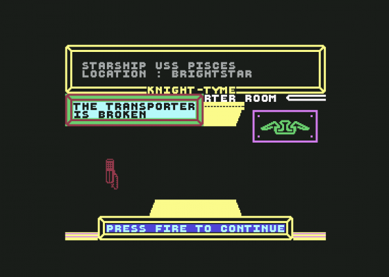 Knight Tyme Screenshot 12 (Commodore 64/128)