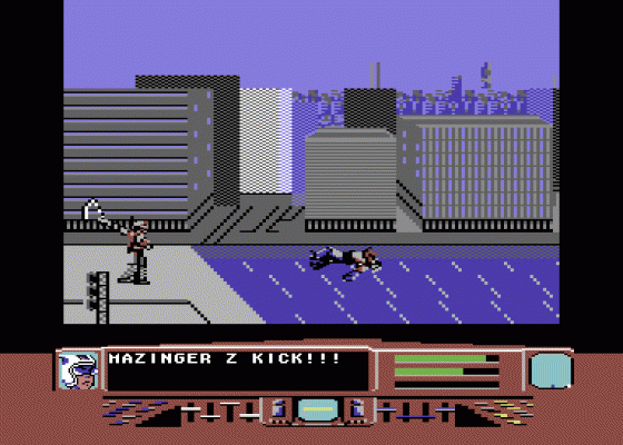 Mazinger Z Screenshot 6 (Commodore 64/128)