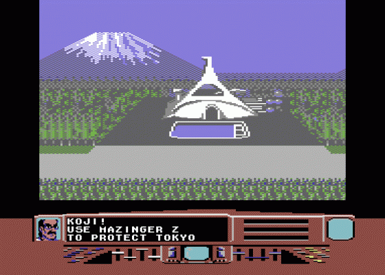 Mazinger Z Screenshot 17 (Commodore 64/128)