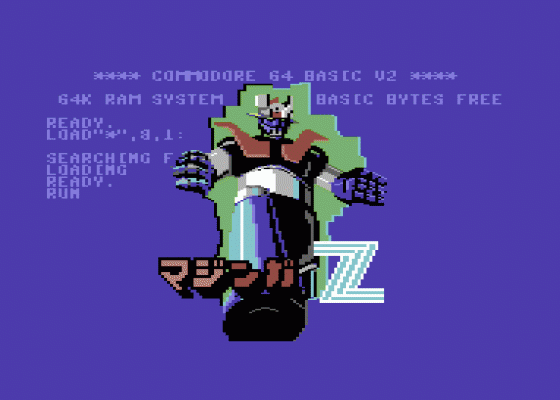 Mazinger Z Screenshot 20 (Commodore 64/128)