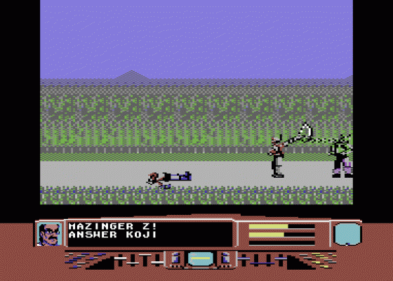 Mazinger Z Screenshot 25 (Commodore 64/128)