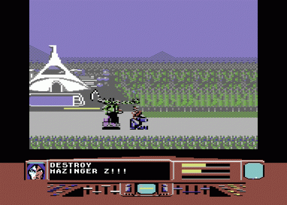 Mazinger Z Screenshot 26 (Commodore 64/128)