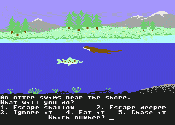 Odell Lake Screenshot 11 (Commodore 64/128)