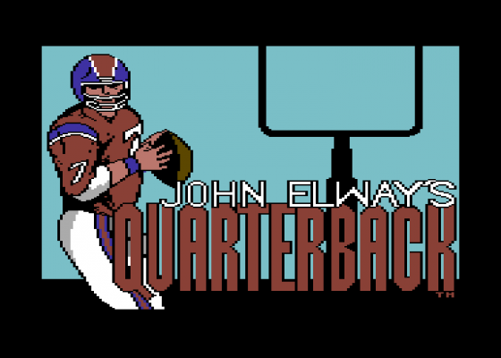 John Elway's Quarterback Screenshot 8 (Commodore 64/128)