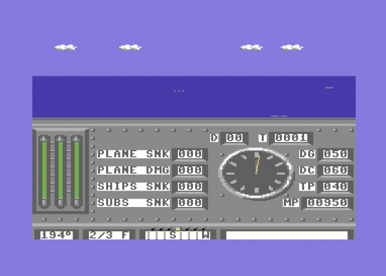 Destroyer Escort Screenshot 5 (Commodore 64/128)