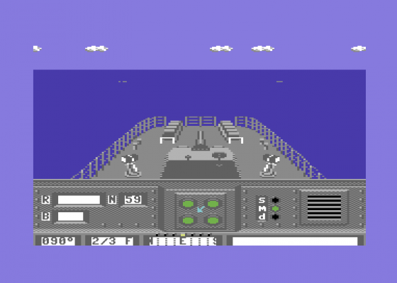 Destroyer Escort Screenshot 8 (Commodore 64/128)