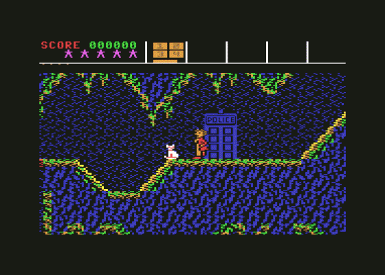 Doctor Who And The Mines Of Terror Screenshot 7 (Commodore 64)