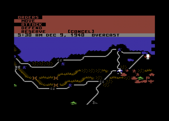 Decision In The Desert Screenshot 7 (Commodore 64)