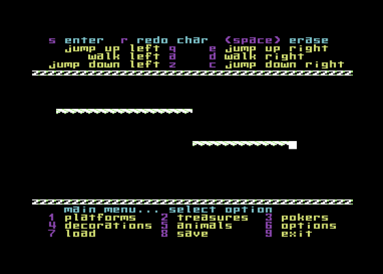 Jumpin Jimmy Screenshot 5 (Commodore 64/128)