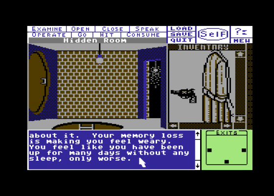 Deja Vu Screenshot 15 (Commodore 64/128)