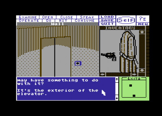 Deja Vu Screenshot 17 (Commodore 64/128)