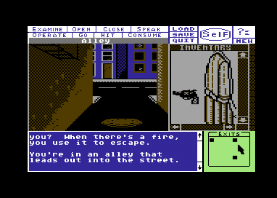 Deja Vu Screenshot 22 (Commodore 64/128)