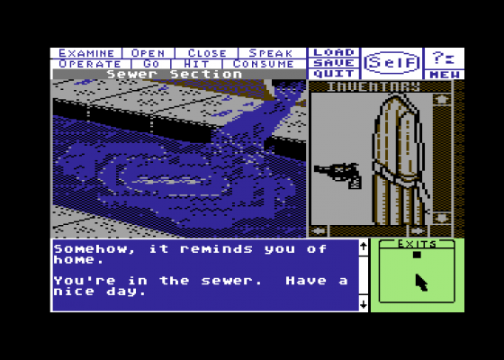 Deja Vu Screenshot 25 (Commodore 64/128)