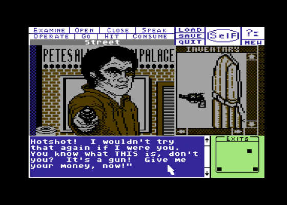 Deja Vu Screenshot 29 (Commodore 64/128)
