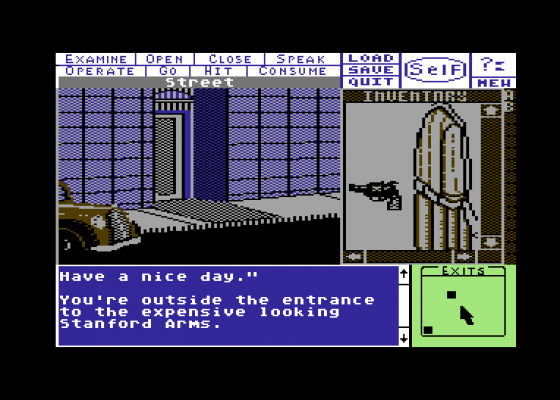 Deja Vu Screenshot 33 (Commodore 64/128)