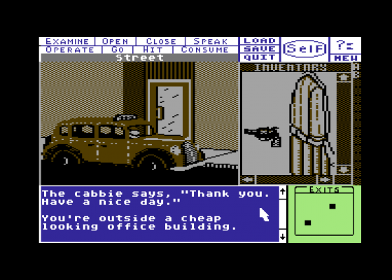 Deja Vu Screenshot 35 (Commodore 64/128)