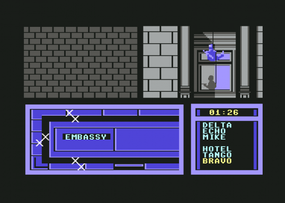 Hostage Rescue Mission (US Version) Screenshot 7 (Commodore 64/128)