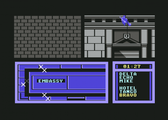 Hostage Rescue Mission (US Version) Screenshot 8 (Commodore 64/128)
