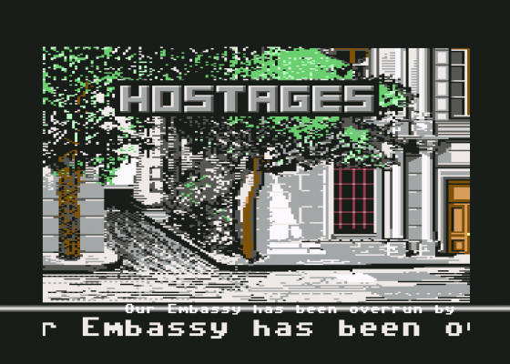 Hostage Rescue Mission (US Version) Screenshot 10 (Commodore 64/128)