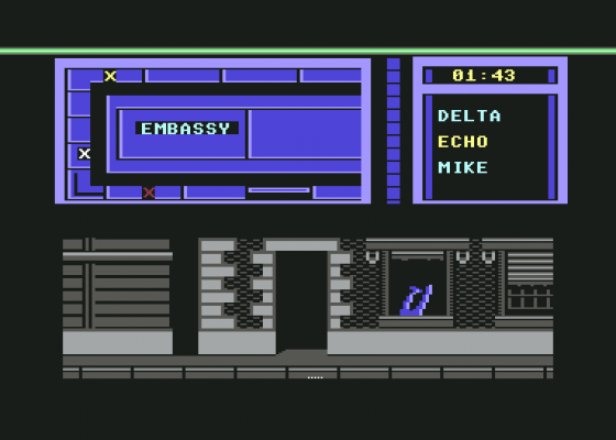 Hostage Rescue Mission (US Version) Screenshot 17 (Commodore 64/128)