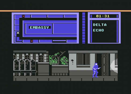 Hostage Rescue Mission (US Version) Screenshot 18 (Commodore 64/128)