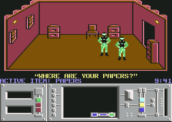 Infiltrator II: The Next Day Screenshot 15 (Commodore 64/128)