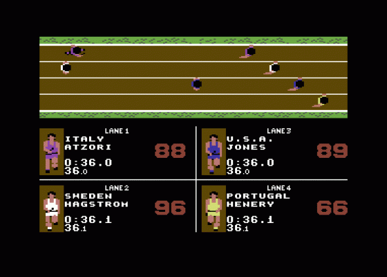International Team Sports Screenshot 16 (Commodore 64/128)
