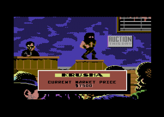 Sgt Slaughters Mat Wars Screenshot 11 (Commodore 64/128)