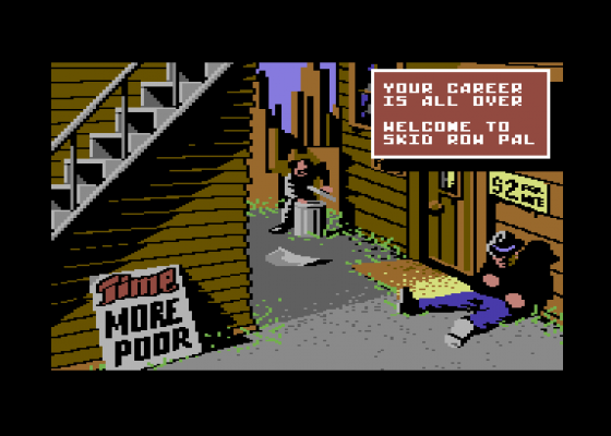 Sgt Slaughters Mat Wars Screenshot 20 (Commodore 64/128)