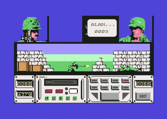 Combat Course Screenshot 7 (Commodore 64)