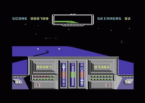 Deadringer Screenshot 1 (Commodore 64/128)