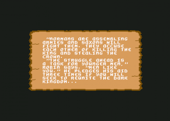 Defender Of The Crown Screenshot 23 (Commodore 64/128)