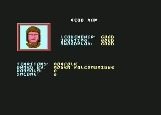 Defender Of The Crown Screenshot 24 (Commodore 64/128)