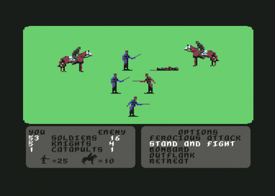 Defender Of The Crown Screenshot 28 (Commodore 64)