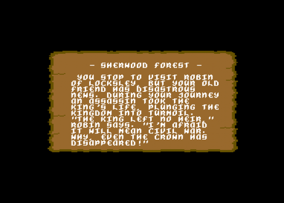 Defender Of The Crown Screenshot 31 (Commodore 64/128)