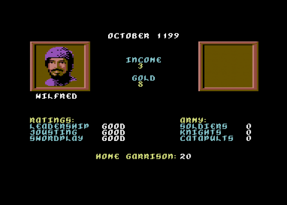 Defender Of The Crown Screenshot 32 (Commodore 64/128)