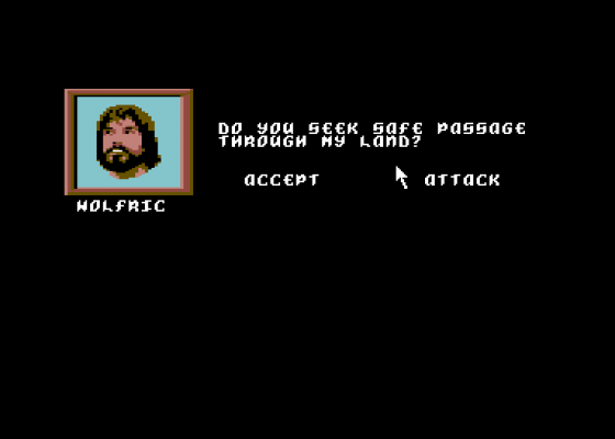 Defender Of The Crown Screenshot 37 (Commodore 64)