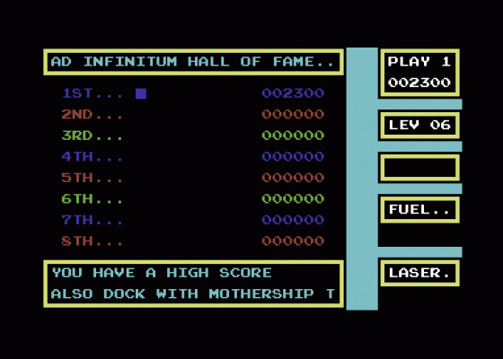 Ad Infinitum Screenshot 6 (Commodore 64)