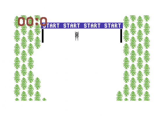 Olympic Skier Screenshot 5 (Commodore 64/128)