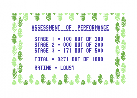 Olympic Skier Screenshot 7 (Commodore 64/128)