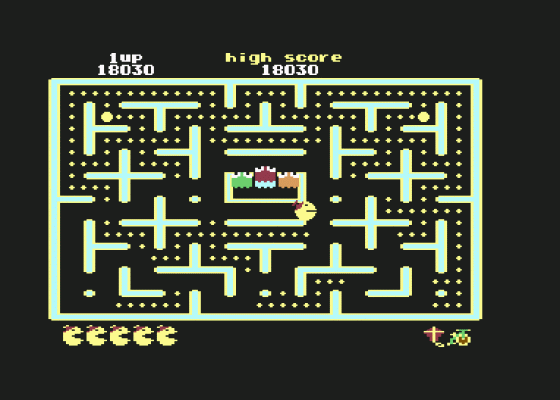 Jr. Pac Man Screenshot 9 (Commodore 64)