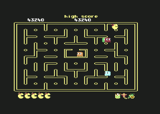 Jr. Pac Man Screenshot 11 (Commodore 64)