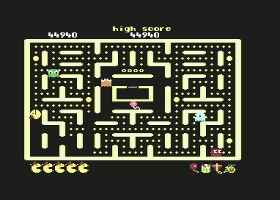 Jr. Pac Man Screenshot 13 (Commodore 64)