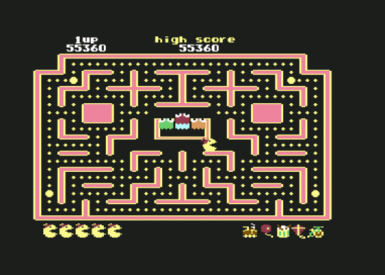 Jr. Pac Man Screenshot 14 (Commodore 64)