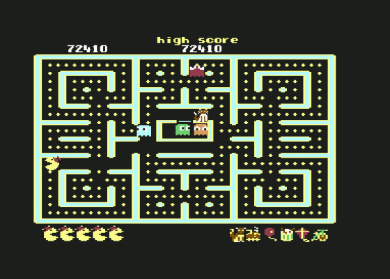 Jr. Pac Man Screenshot 16 (Commodore 64)