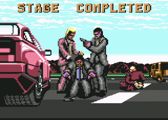 Chase H.Q. II: Special Criminal Investigation Screenshot 6 (Commodore 64)