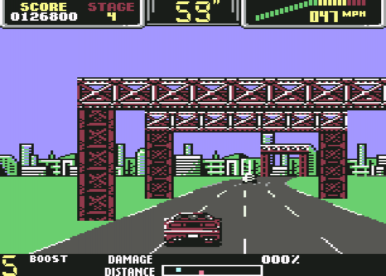 Chase H.Q. II: Special Criminal Investigation Screenshot 12 (Commodore 64)